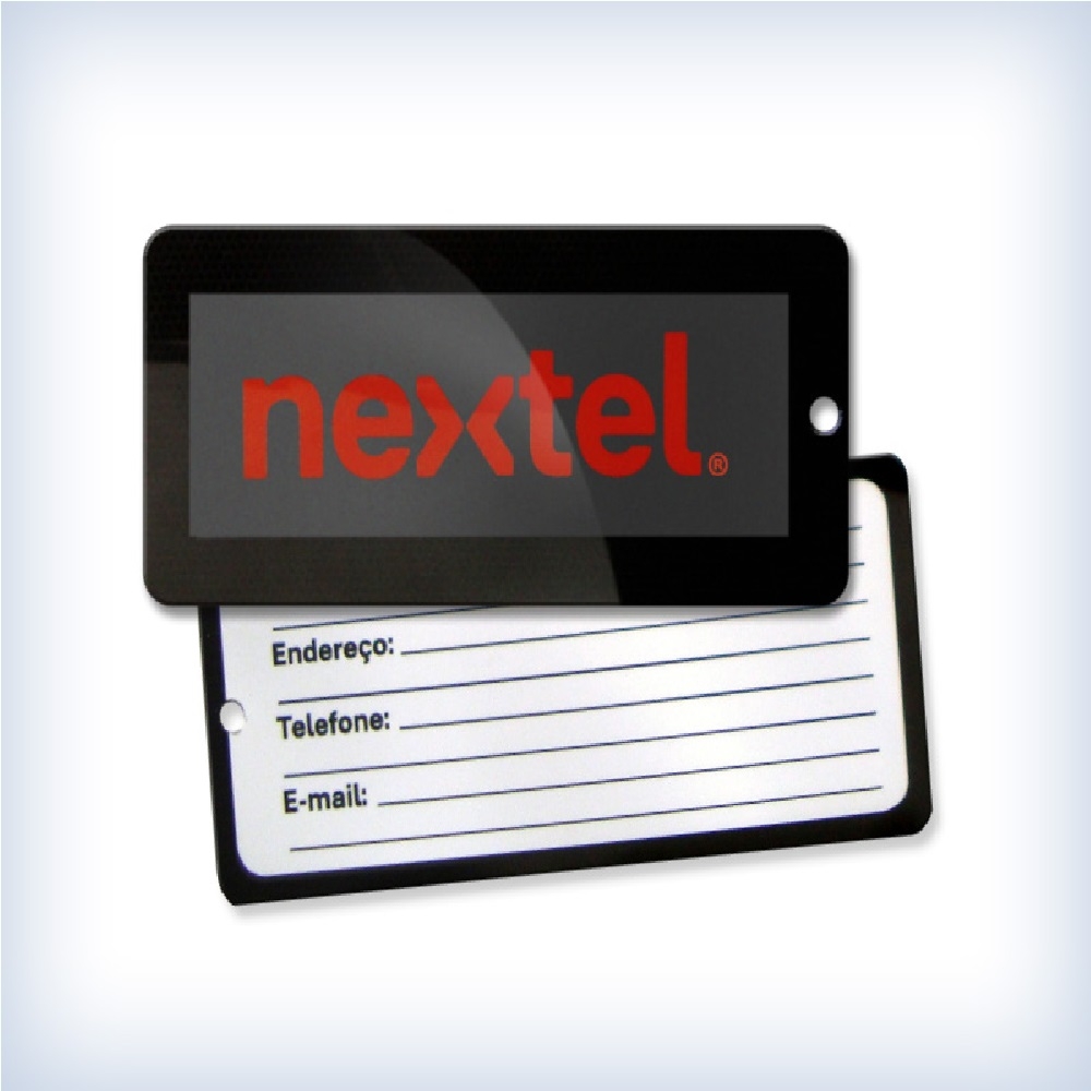 Tags de Bagagem em PVC